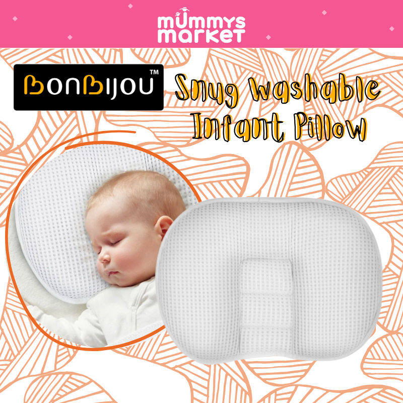 Bonbijou Snug Cool & Safe Washable Infant Pillow